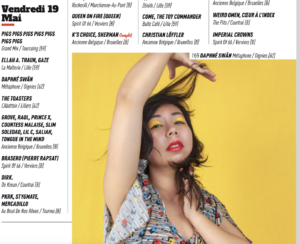 Extrait Illico Magazine Mai 2023, Daphné Swân